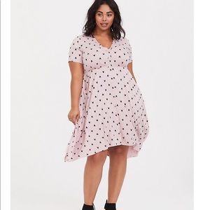 ‼️2 for $20‼️Torrid chevron challis short dress